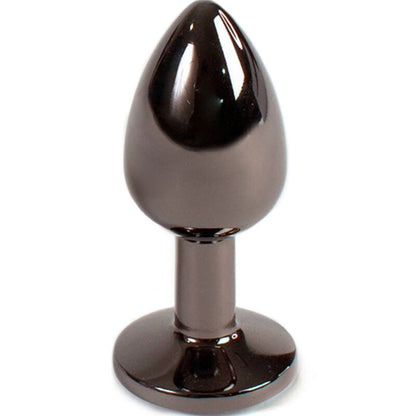 SECRETPLAY - GUNMETAL BUTT PLUG SMALL SIZE 7 CM - 4