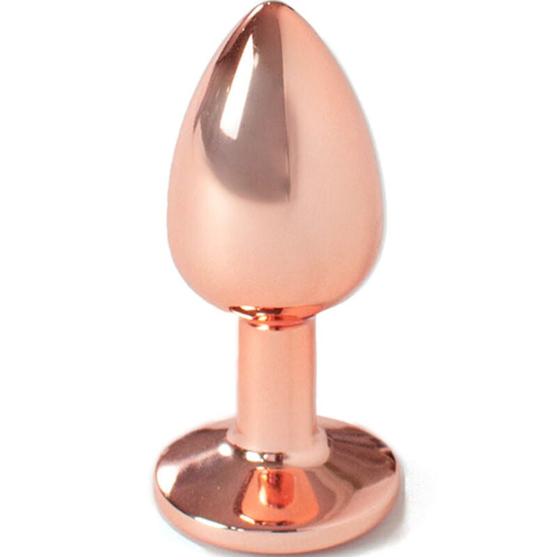 SECRETPLAY - METAL BUTT PLUG ROSE GOLD SMALL SIZE 7 CM - 4