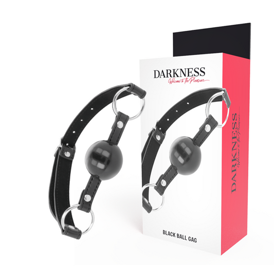 DARKNESS - BLACK BALL GAG - 1