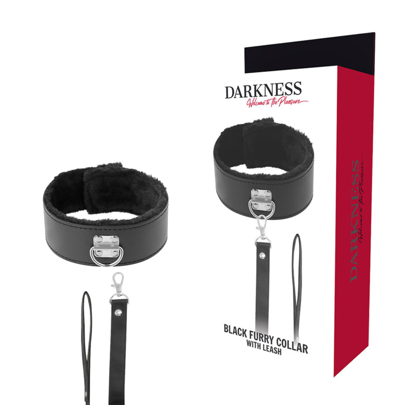 DARKNESS - LINED NECKLACE WITH TITANIUM CHAIN - 6