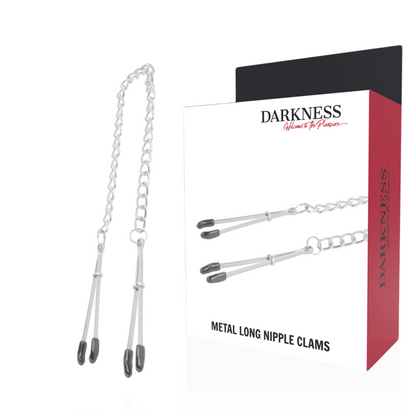 DARKNESS - ADJUSTABLE METAL NIPPLE Clamps - 4