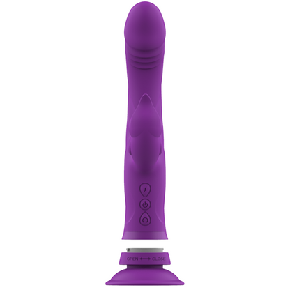 INTENSE - CASANOVA RABBIT TRIPLE MOTOR SILICONE VIBRATOR PURPLE