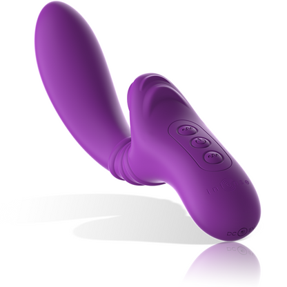 INTENSE - HARRY FLEXIBLE VIBRATOR WITH PURPLE TONGUE - 2