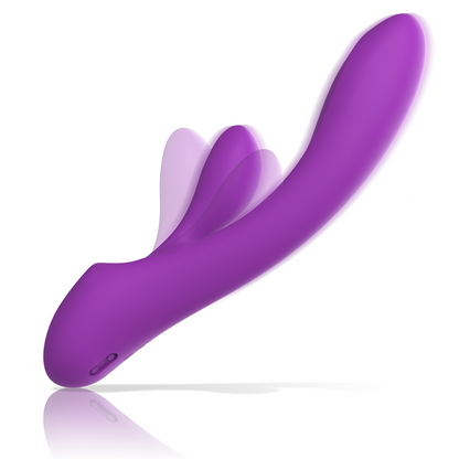 INTENSE - LUIGI RABBIT VIBRATOR LIQUID SILICONE PURPLE - 3