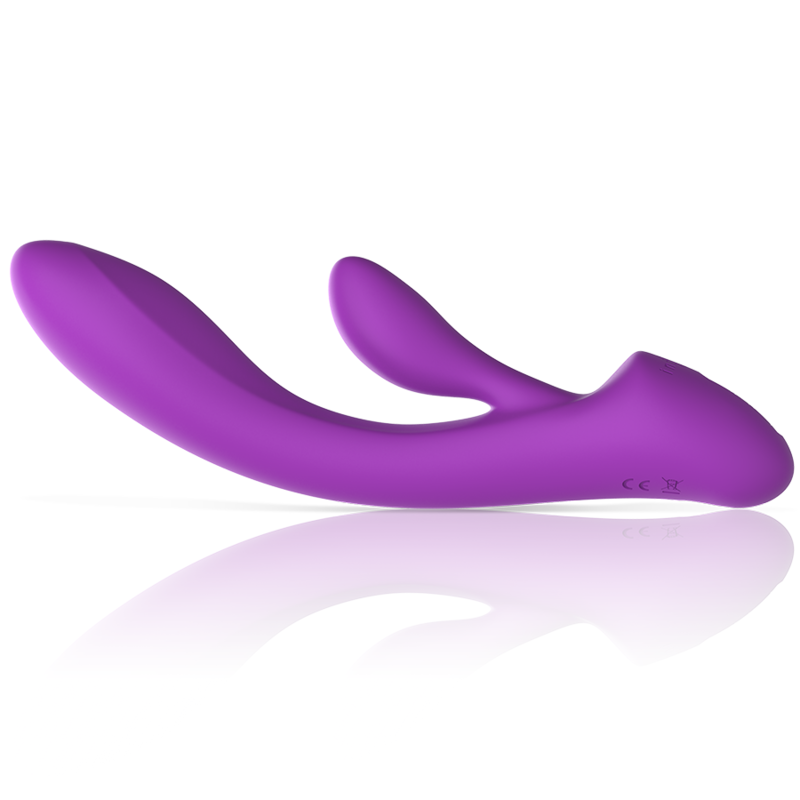INTENSE - LUIGI RABBIT VIBRATOR LIQUID SILICONE PURPLE - 5