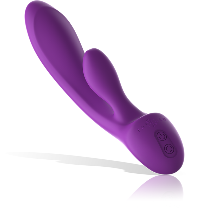 INTENSE - LUIGI RABBIT VIBRATOR LIQUID SILICONE PURPLE - 4