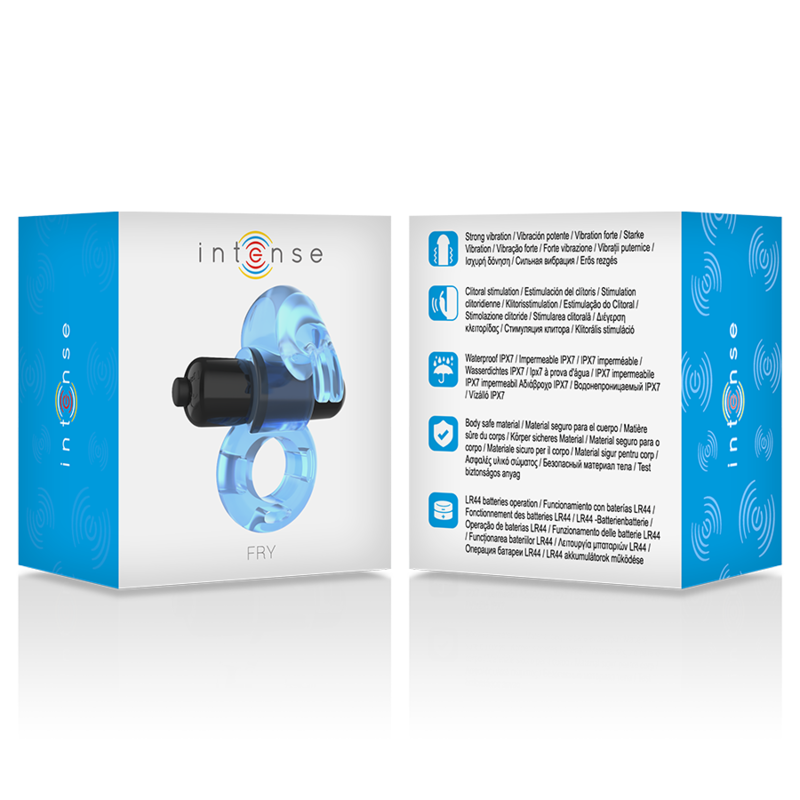 INTENSE - FRY BLUE VIBRATING RING - 5