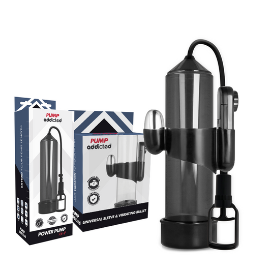 PUMP ADDICTED - RX7 BLACK VIBRATOR - 1