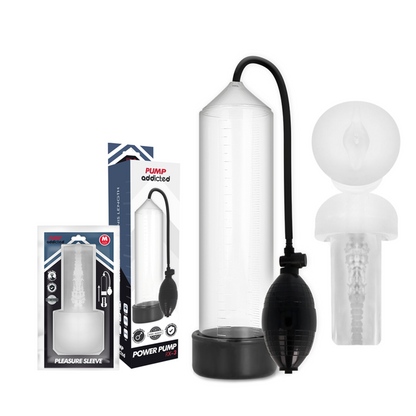 PUMP ADDICTED - RX3 TRANSPARENT WITH PLEASURE SLEEVE - 2