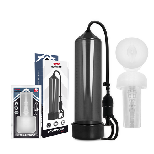 PUMP ADDICTED - RX5 BLACK WITH MASTURBATOR - 1