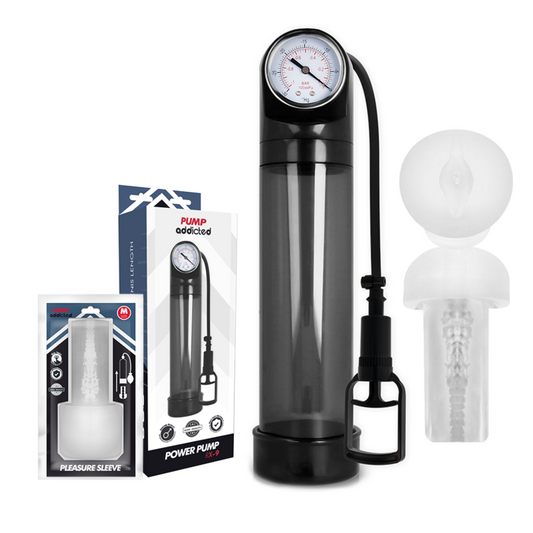 PUMP ADDICTED - RX9 BLACK WITH MASTURBATOR - 1