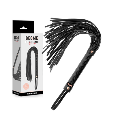 BEGME - BLACK EDITION VEGAN LEATHER FLOGGER - 3