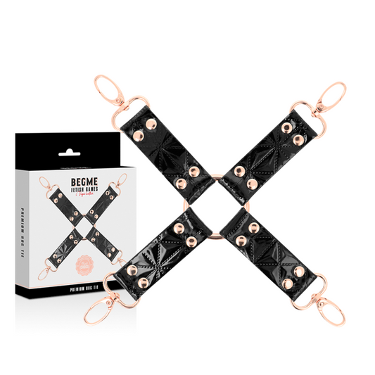 BEGME - BLACK EDITION VEGAN LEATHER HOG TIE - 1