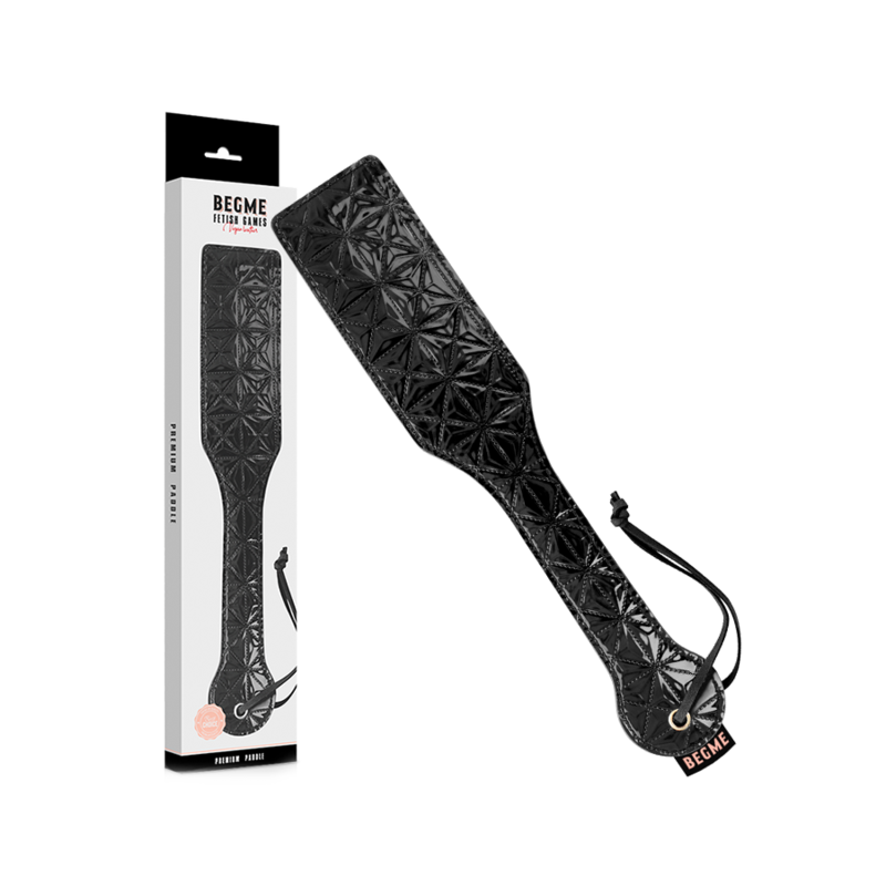 BEGME - BLACK EDITION VEGAN LEATHER PADDLE - 4