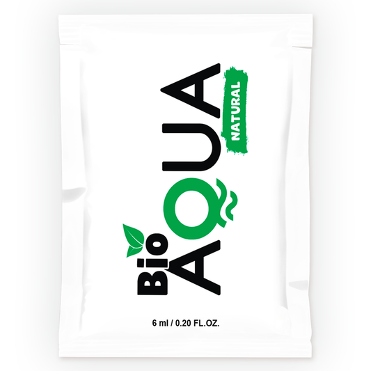 BIOAQUA - WATERBASED LUBRICANT NATURAL INGREDIENTS 6 ML - 1
