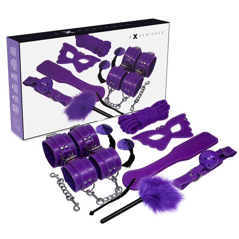 EXPERIENCE - BDSM FETISH KIT PURPLE SERIES - 4