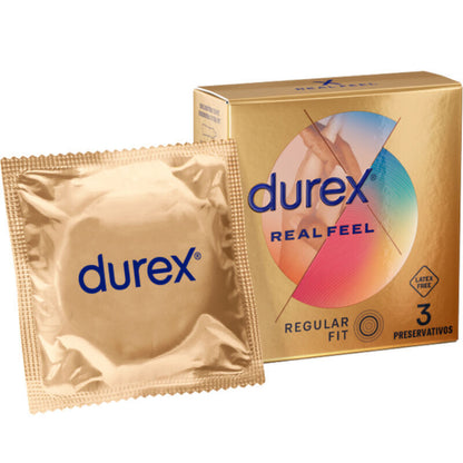 DUREX - REAL FEEL CONDOMS 3 UNITS - 2