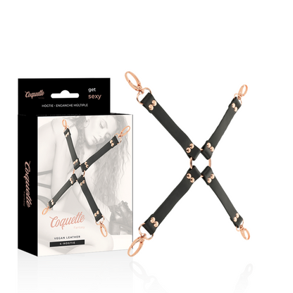 COQUETTE CHIC DESIRE - FANTASY VEGAN LEATHER HOG TIE - 1