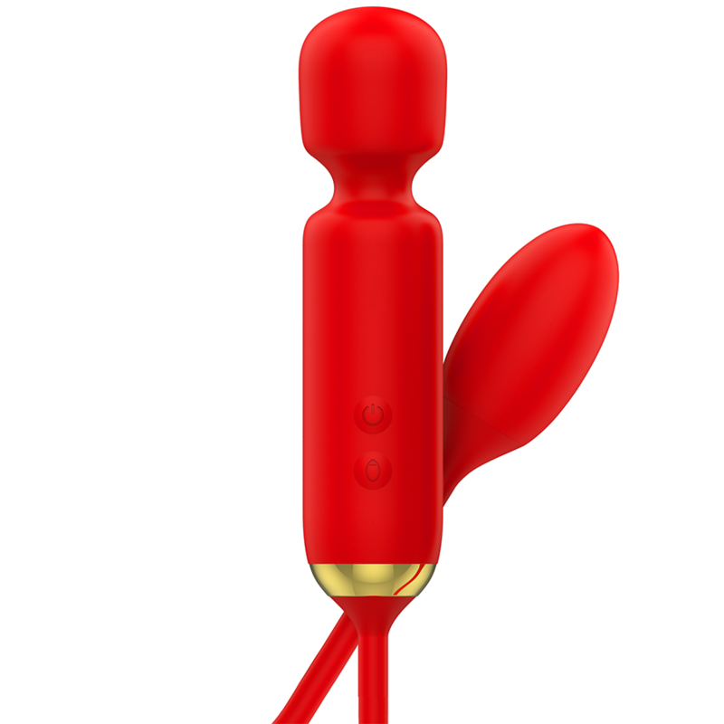 MIA - TOSCANA DOUBLE PLEASURE WAND + VIBRATING EGG - 2