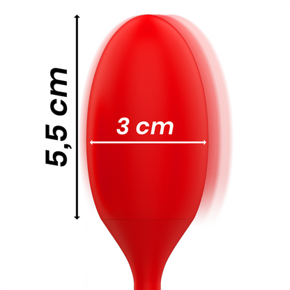 MIA - TOSCANA DOUBLE PLEASURE WAND + VIBRATING EGG - 4
