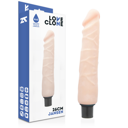 LOVECLONE - JANSEN SELF LUBRICATION VIBRATOR 26 CM -O- 4.2 CM - 4