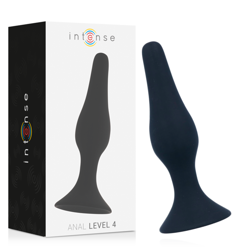 INTENSE - ANAL LEVEL 4 15.5CM BLACK - 4