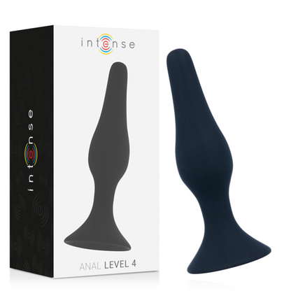 INTENSE - ANAL LEVEL 4 15.5CM BLACK - 4