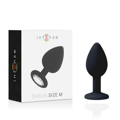 INTENSE - SHELKI M ANAL PLUG BLACK - 4