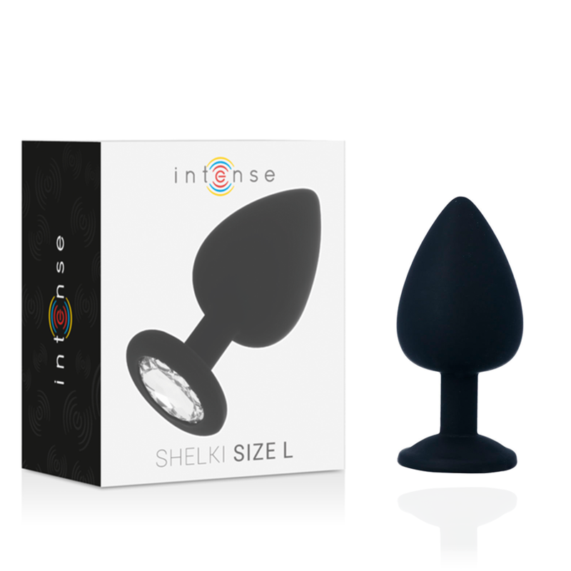 INTENSE - SHELKI L ANAL PLUG BLACK - 4