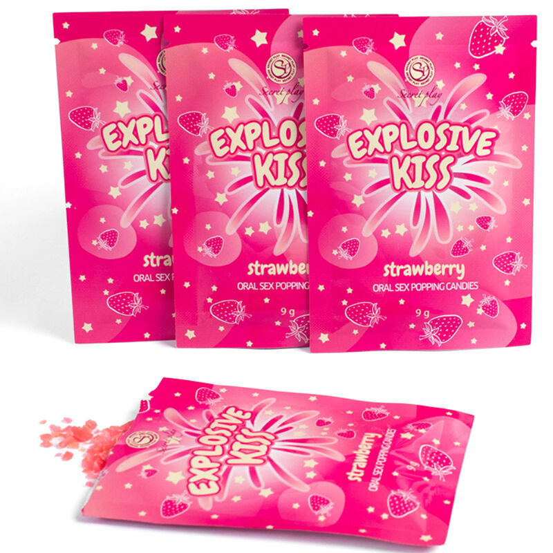 SECRETPLAY - STRAWBERRY EXPLOSIVE CANDIES - 4