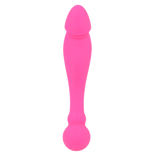 INTENSE - SILICONE RICK DUAL ROSA - Secretroomsexyshop