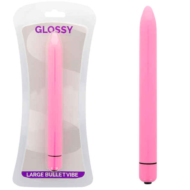 GLOSSY - SLIM VIBRATOR DEEP ROSE - 3