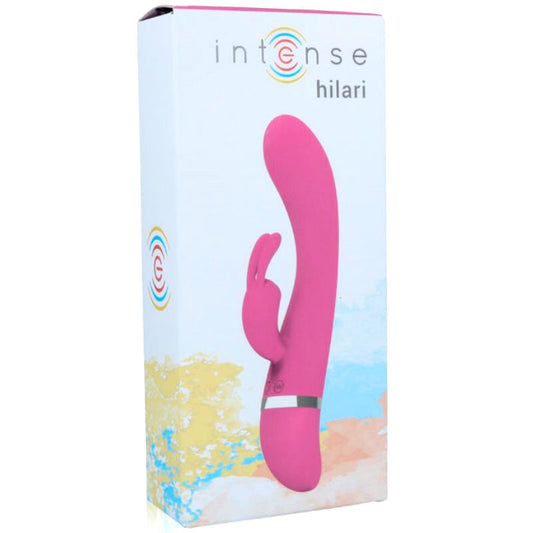 INTENSE - HILARI PINK SILICON LUXE VIBRATOR - 1