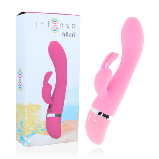 INTENSE - VIBRATORE LUXE IN SILICIO ROSA HILARI INTENSE - Secretroomsexyshop