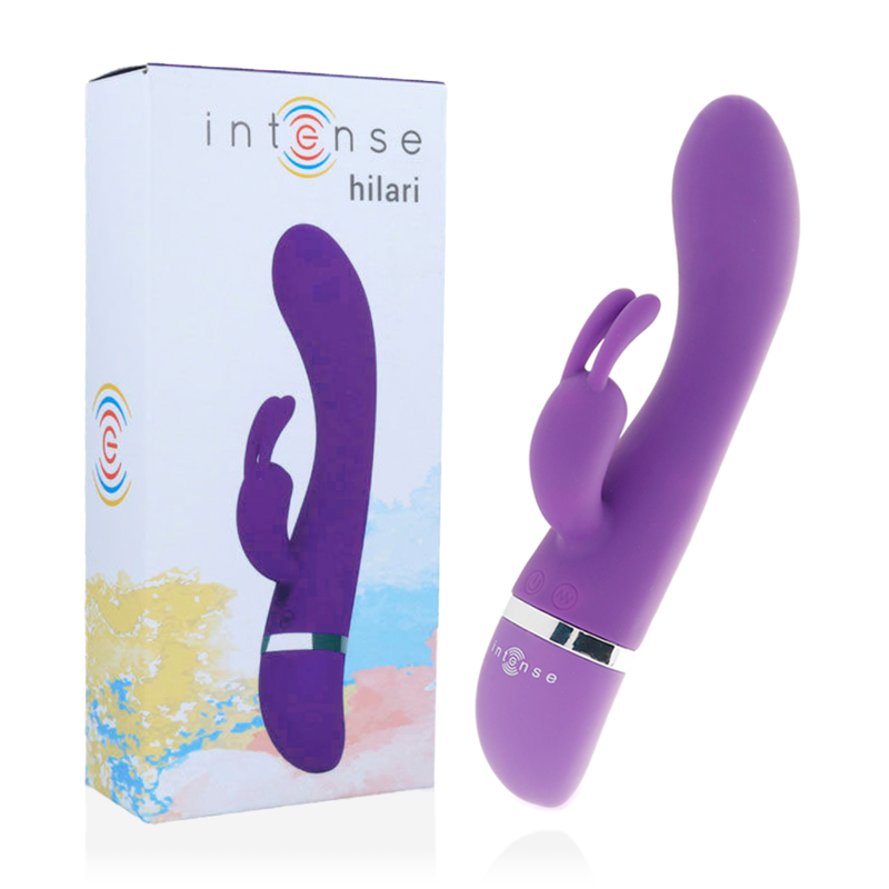 INTENSE - HILARI VIBRATOR LILAC SILICONE LUXE - 3