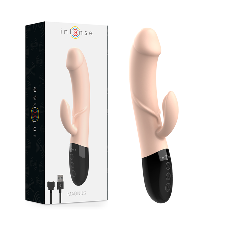 INTENSE - MAGNUS DUAL NATURAL RECHARGEABLE VIBRATOR - 3