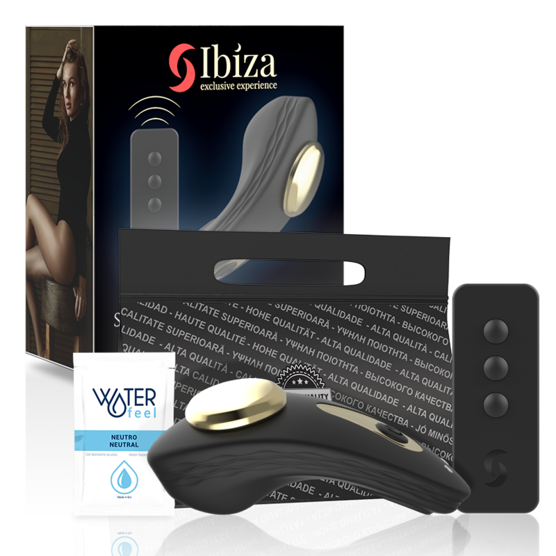 IBIZA - SILICONE PANTIES VIBRATOR REMOTE CONTROL