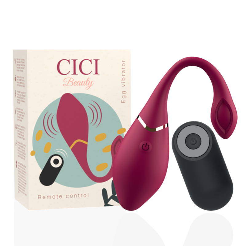 CICI BEAUTY - PREMIUM SILICONE EGG VIBRATOR REMOTE CONTROL - 6