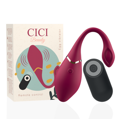 CICI BEAUTY - PREMIUM SILICONE EGG VIBRATOR REMOTE CONTROL - 6