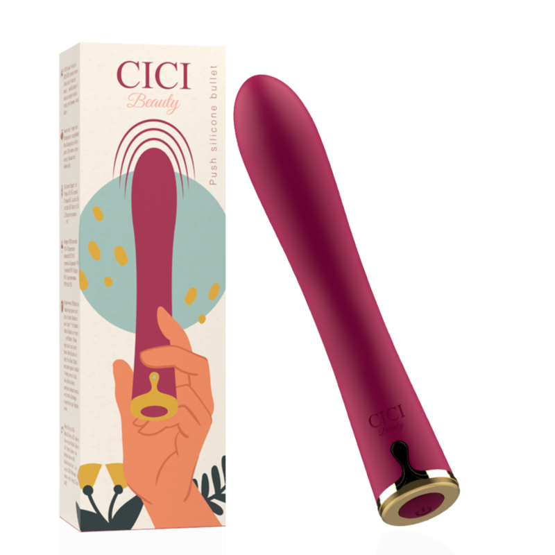 CICI BEAUTY - PREMIUM SILICONE PUSH BULLET - 7