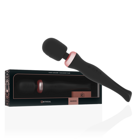 RITHUAL - POWERFUL RECHARGEABLE AKASHA WAND 2.0 BLACK - 1