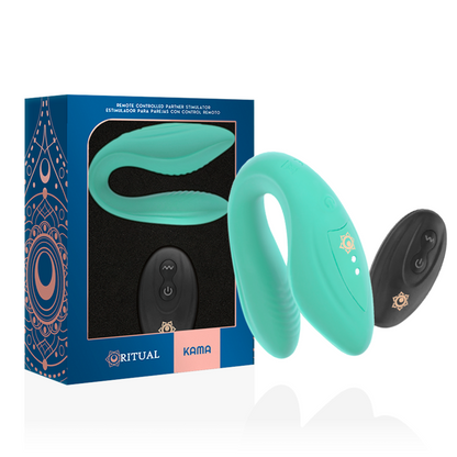 RITHUAL - KAMA REMOTE CONTROL FOR COUPLES AQUA - AQUA - 16