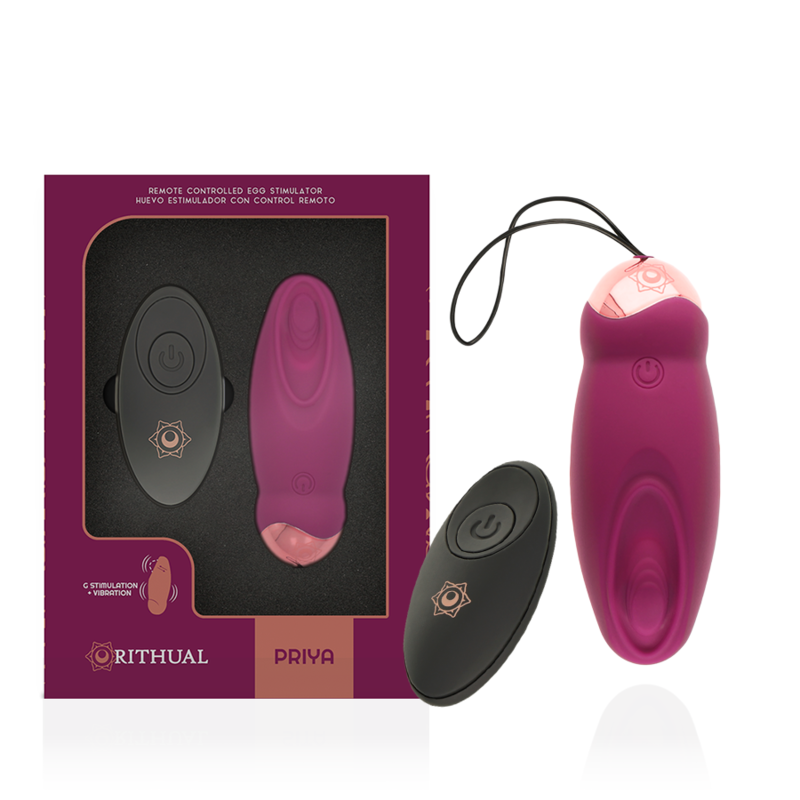RITHUAL - PRIYA EGG REMOTE CONTROL G-SPOT + VIBRATION - 1