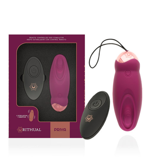 RITHUAL - PRIYA EGG REMOTE CONTROL G-SPOT + VIBRATION - 1
