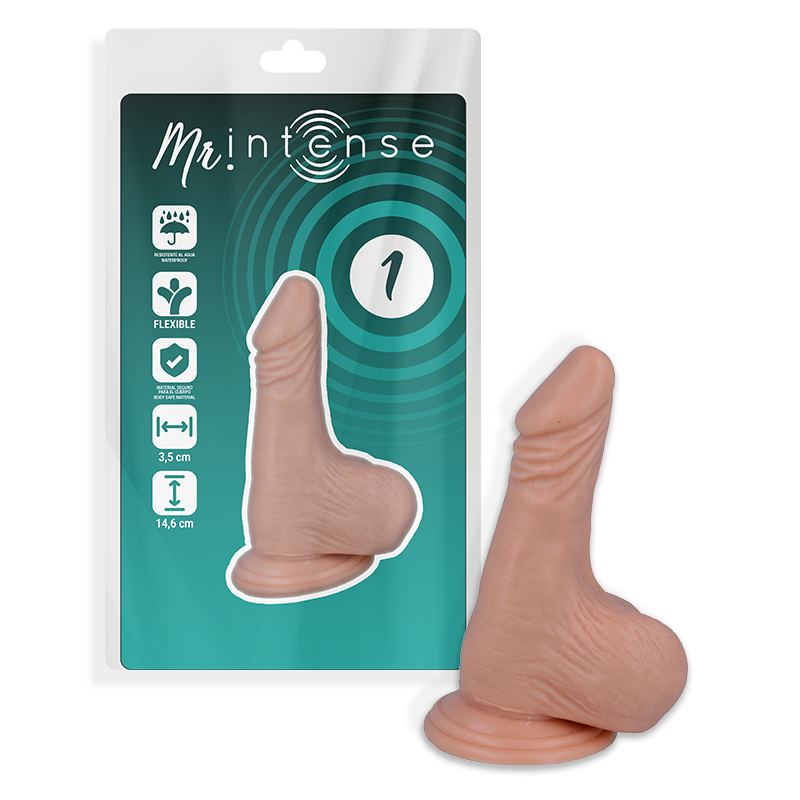 MR INTENSE - 1 REALISTIC COCK 14.6 CM -O- 3.5 CM - 7