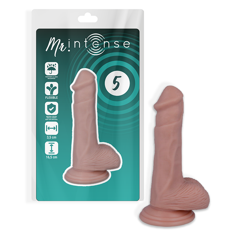 MR INTENSE - 5 REALISTIC COCK 16.5 CM -O- 3.5 CM - 7