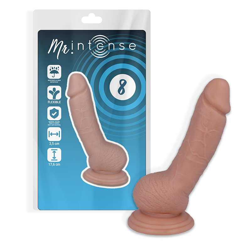 MR INTENSE - 8 REALISTIC COCK 17.6 CM -O- 3.5 CM - 7
