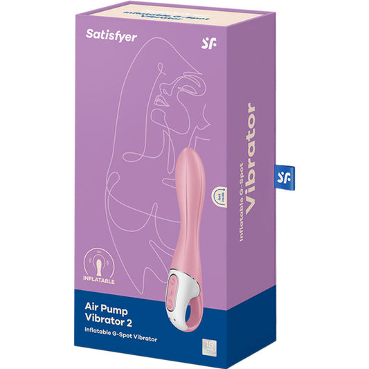 SATISFYER - AIR PUMP VIBRATOR 2 PINK - 1