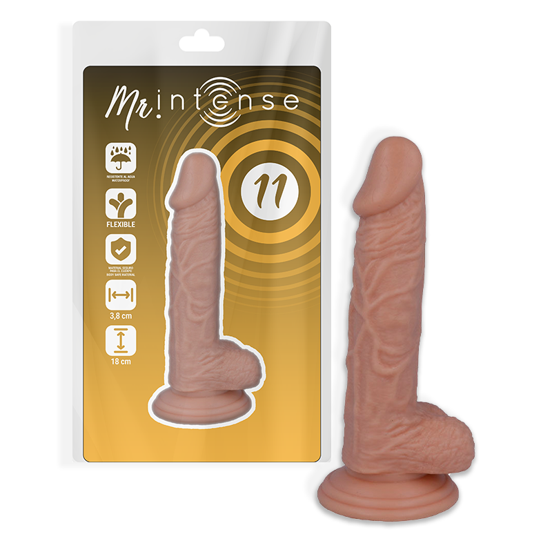 MR INTENSE - 11 REALISTIC COCK 18 CM -O- 3.8 CM - 7