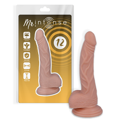 MR INTENSE - 12 REALISTIC COCK 18.2 CM -O- 2.5 CM - 7